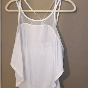 Like new Lululemon Athletica white tank
